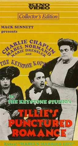 Charles Chaplin, Marie Dressler and Mabel Normand in Tillie's Punctured Romance (1914)