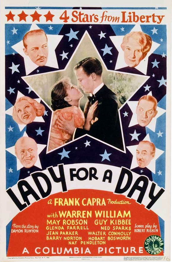 Walter Connolly, Glenda Farrell, Barry Norton, Jean Parker and Ned Sparks in Lady for a Day (1933)