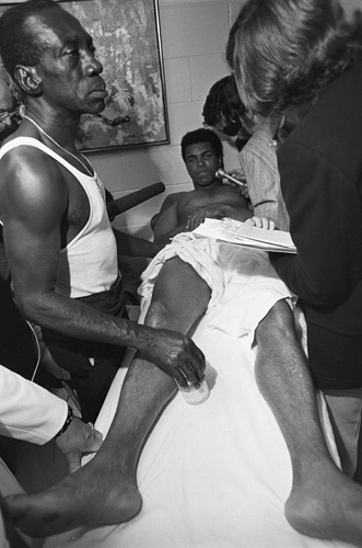 Muhammad Ali before his fight against Ken Norton