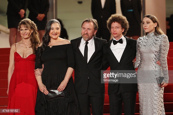 'Chronic' Premiere - The 68th Annual Cannes Film Festival Cannes, France May 22, 2015 Actresses Nailea Norvind and Robin Bartlett, Actor Tim Roth, Director Michel Franco and Actress Sarah Sutherland attend the 'Chronic' Premiere