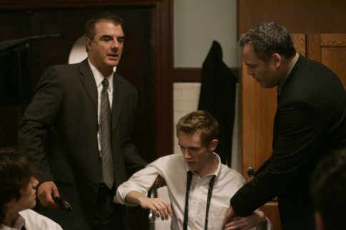 Still of Vincent D'Onofrio and Chris Noth in Law & Order: Criminal Intent (2001)