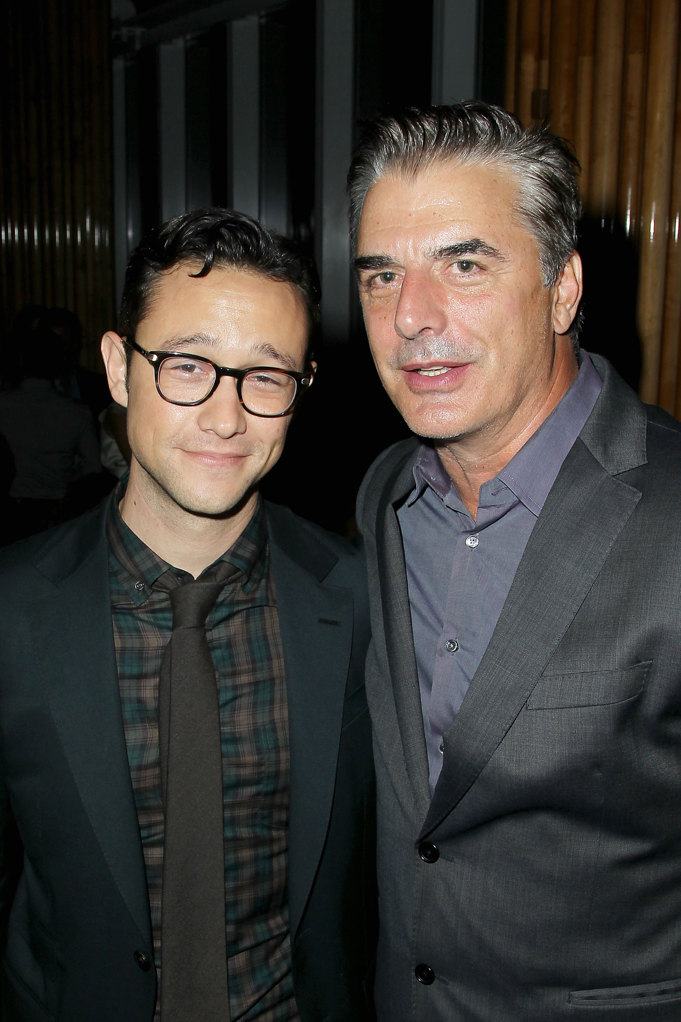 Joseph Gordon-Levitt and Chris Noth at event of Don Zuanas (2013)