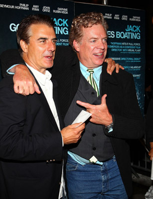 Christopher McDonald and Chris Noth at event of Jack Goes Boating (2010)