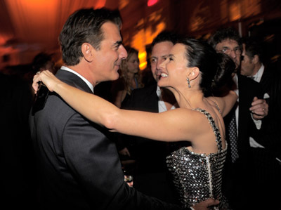 Kristin Davis and Chris Noth at event of Seksas ir miestas 2 (2010)