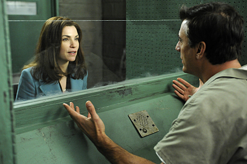 Still of Julianna Margulies and Chris Noth in The Good Wife (2009)