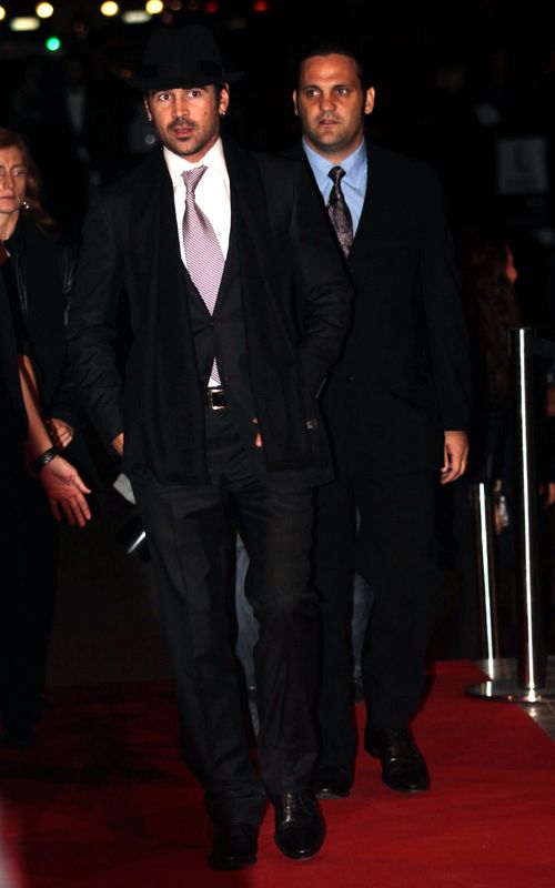 Colin Farrell and Ante Novakovic at the San Sebastian Film Festival