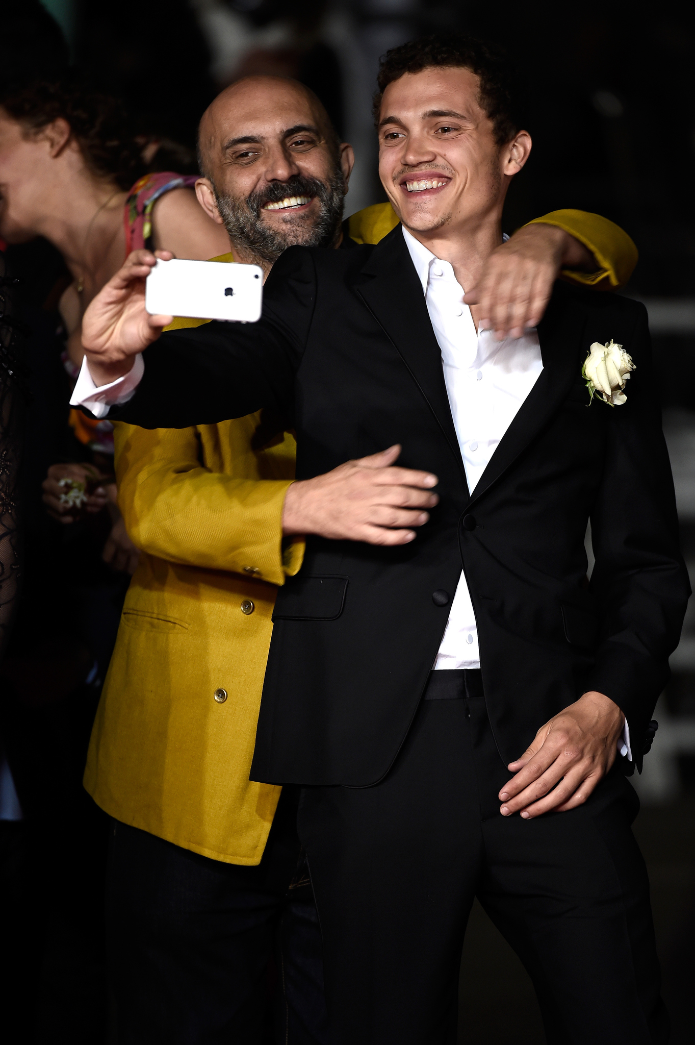 Gaspar Noé and Karl Glusman at event of Love (2015)