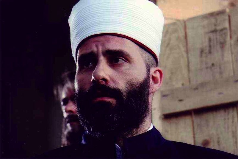 Paulino Nunes as Imam Zaid Hamza in 'ZOS: Zone of Separation'.