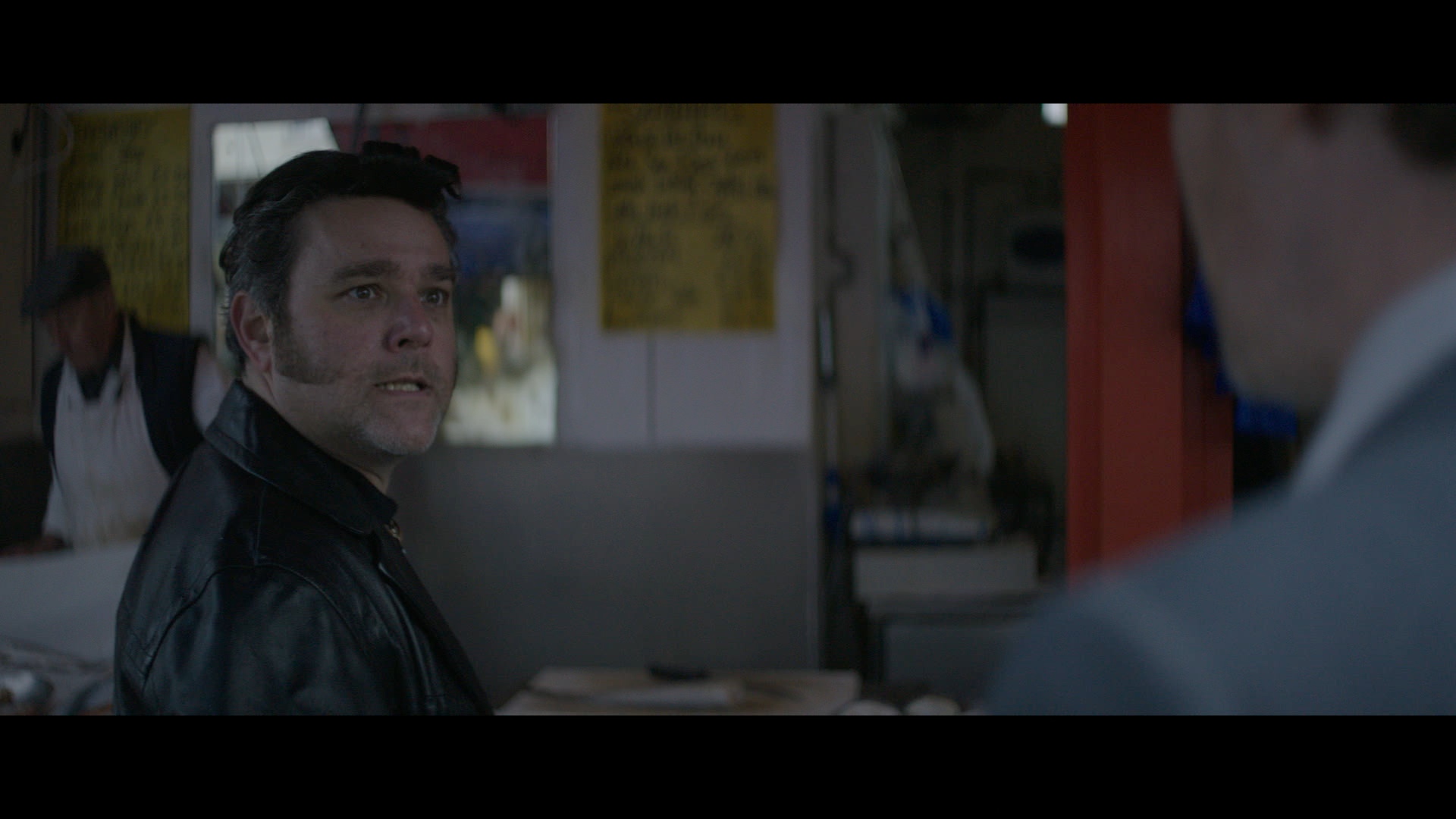 Andy Nyman as 'Ronnie the Rug' in Bone in the Throat.