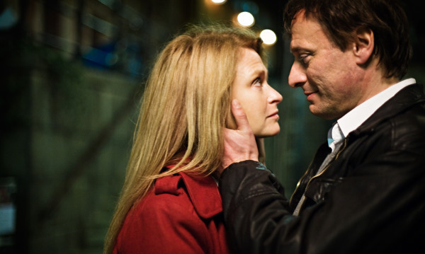 Still of Lena Endre and Michael Nyqvist in Män som hatar kvinnor (2009)