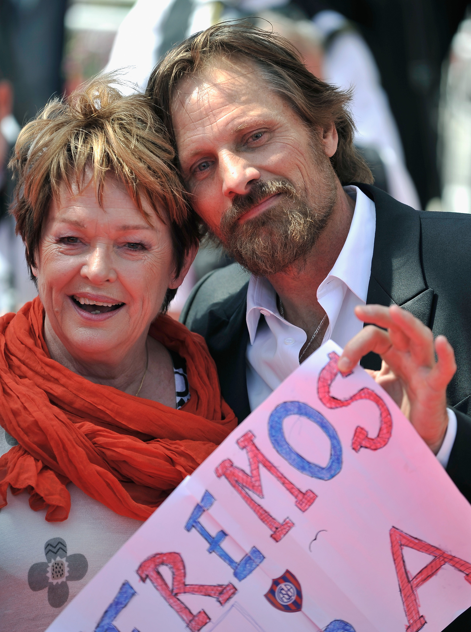 Viggo Mortensen and Ghita Nørby at event of Jauja (2014)