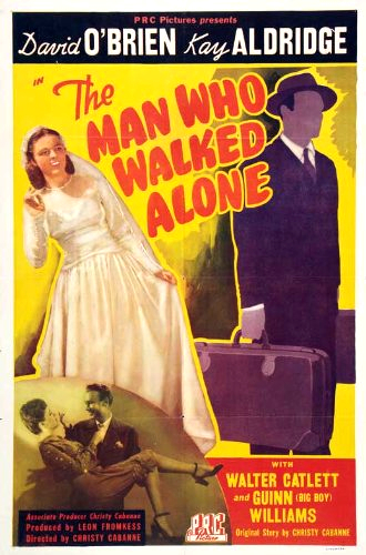 Kay Aldridge and Dave O'Brien in The Man Who Walked Alone (1945)