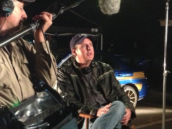 Declan O'Brien on set of Joy Ride 3