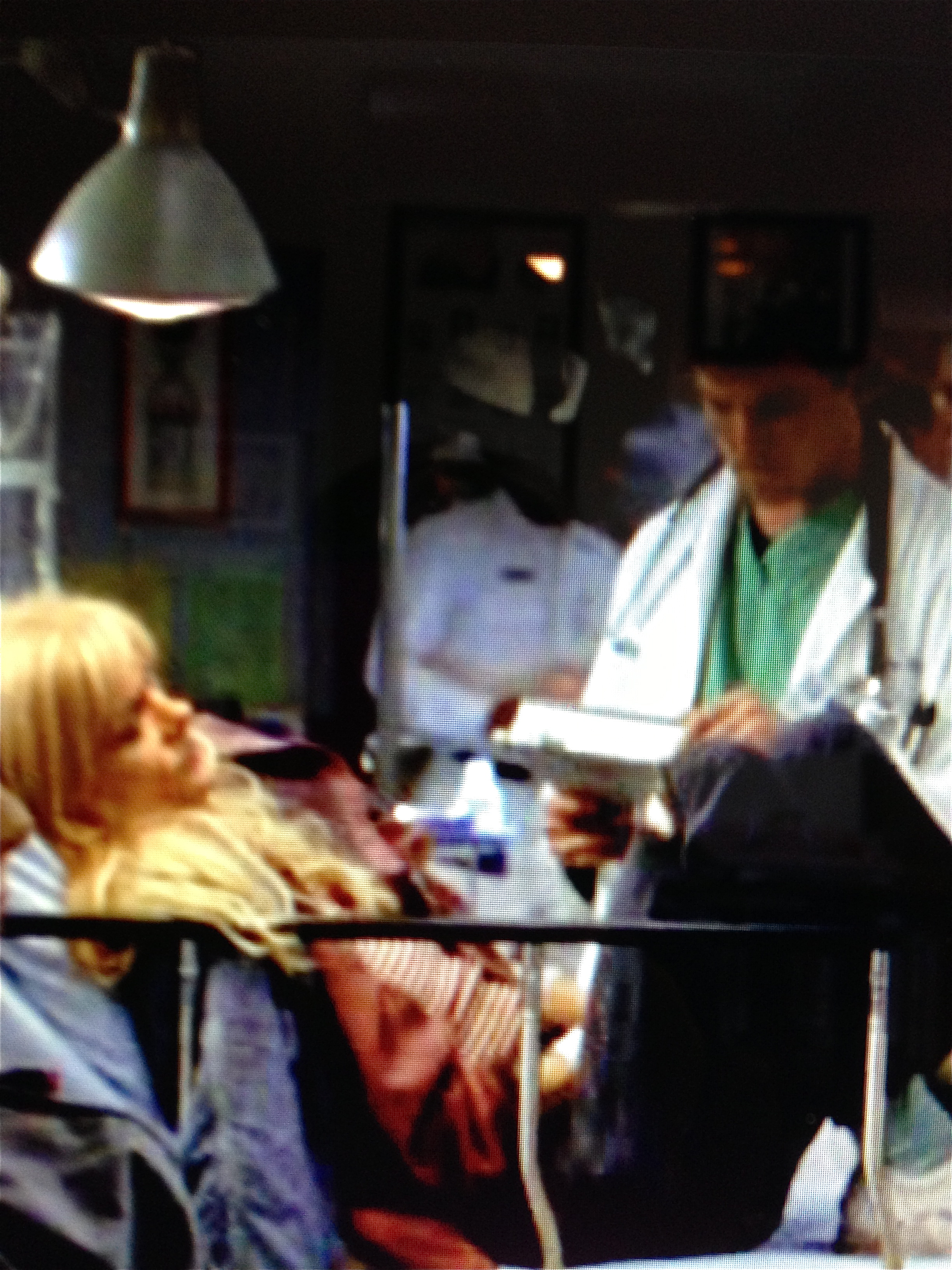 Jackie O'Brien and Noah Wyle in ER 