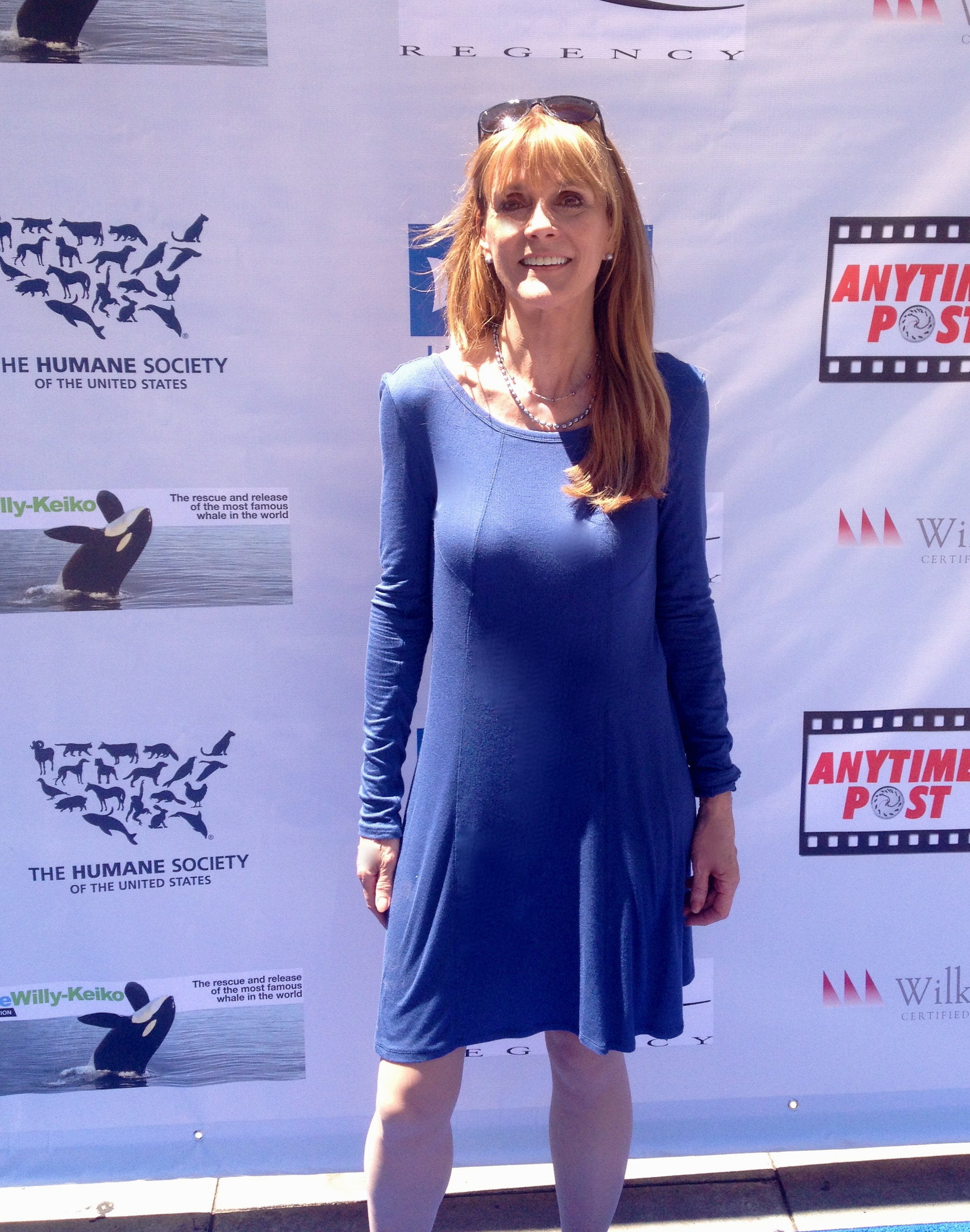 Jackie O'Brien at Free Willy 20th Anniversary & Premiere of Keiko The Untold Story.August 17, 2013