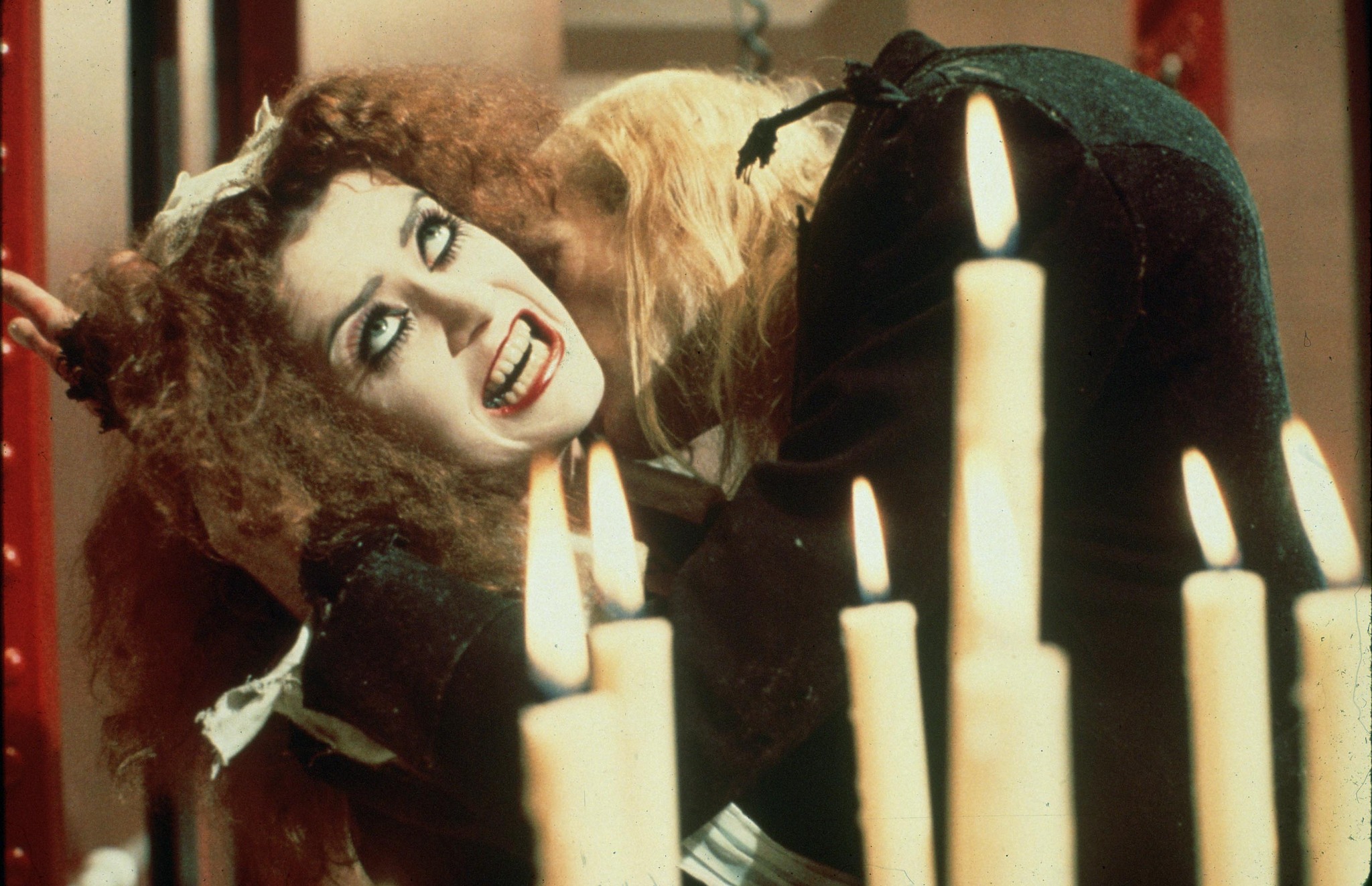 Still of Richard O'Brien and Patricia Quinn in The Rocky Horror Picture Show (1975)