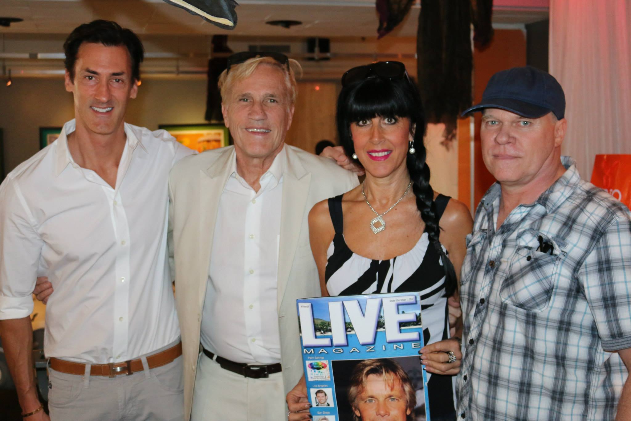 Palm Springs Live Magazine benefit with Director Randal Kleiser