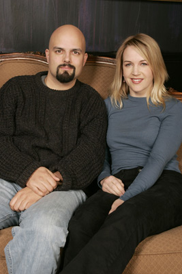 Renée O'Connor and Eric Escobar at event of One Weekend a Month (2004)