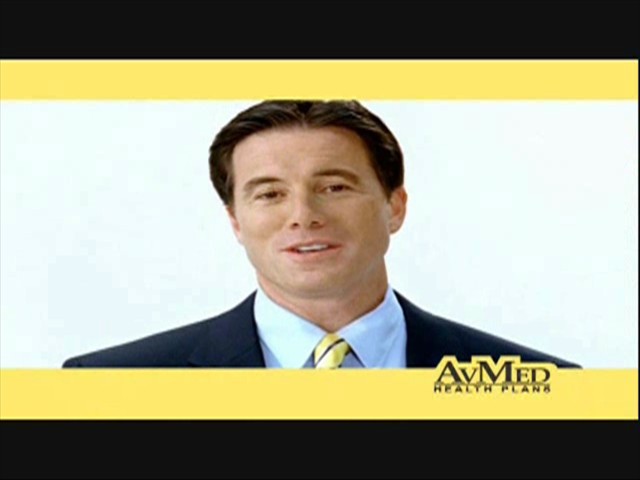 Peter O'Hara in Avmed Commercial