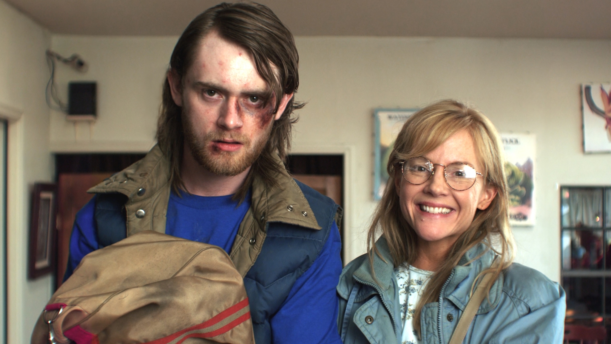 Still of Rachael Harris and Matt O'Leary in Natural Selection (2011)