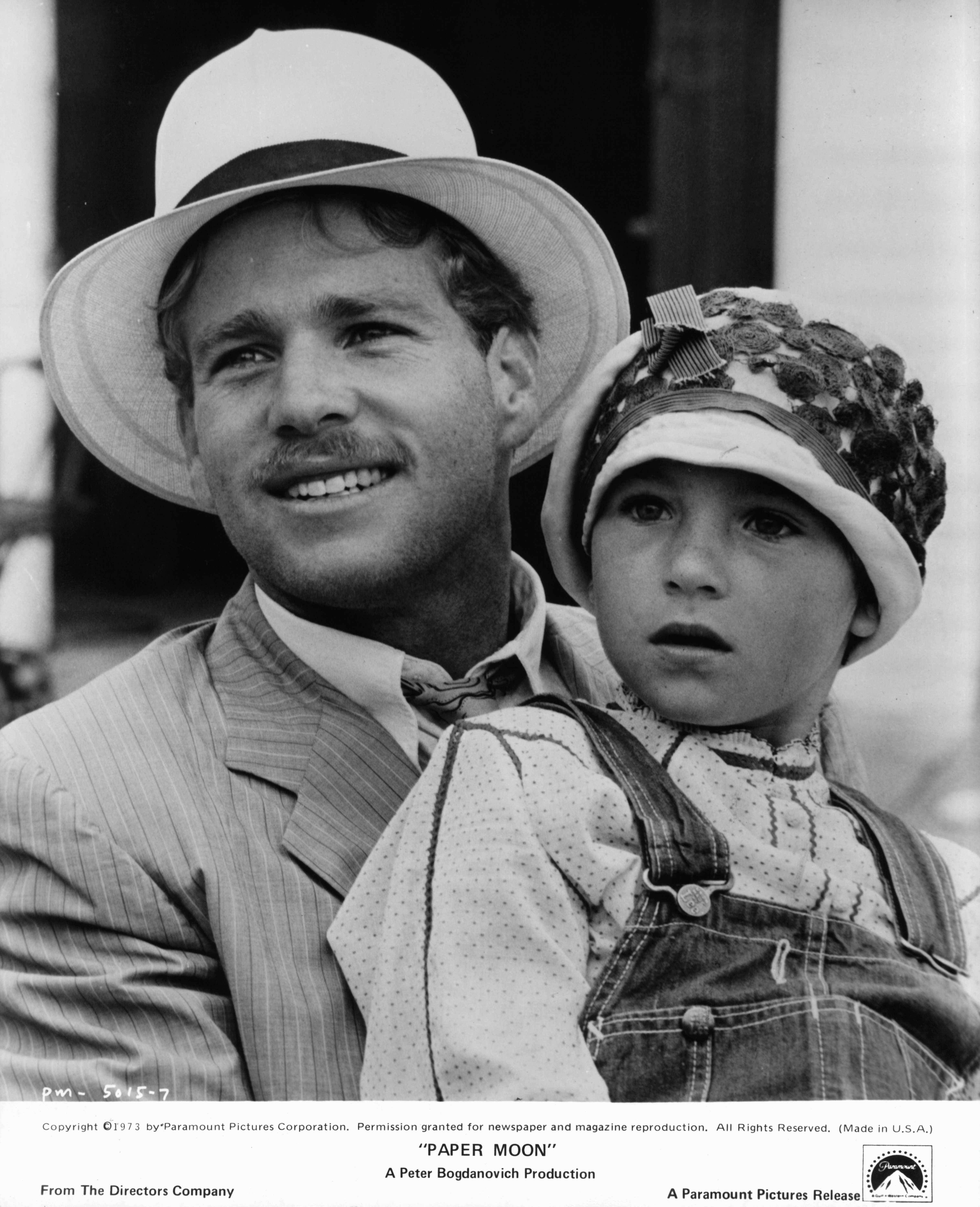 Still of Tatum O'Neal and Ryan O'Neal in Paper Moon (1973)