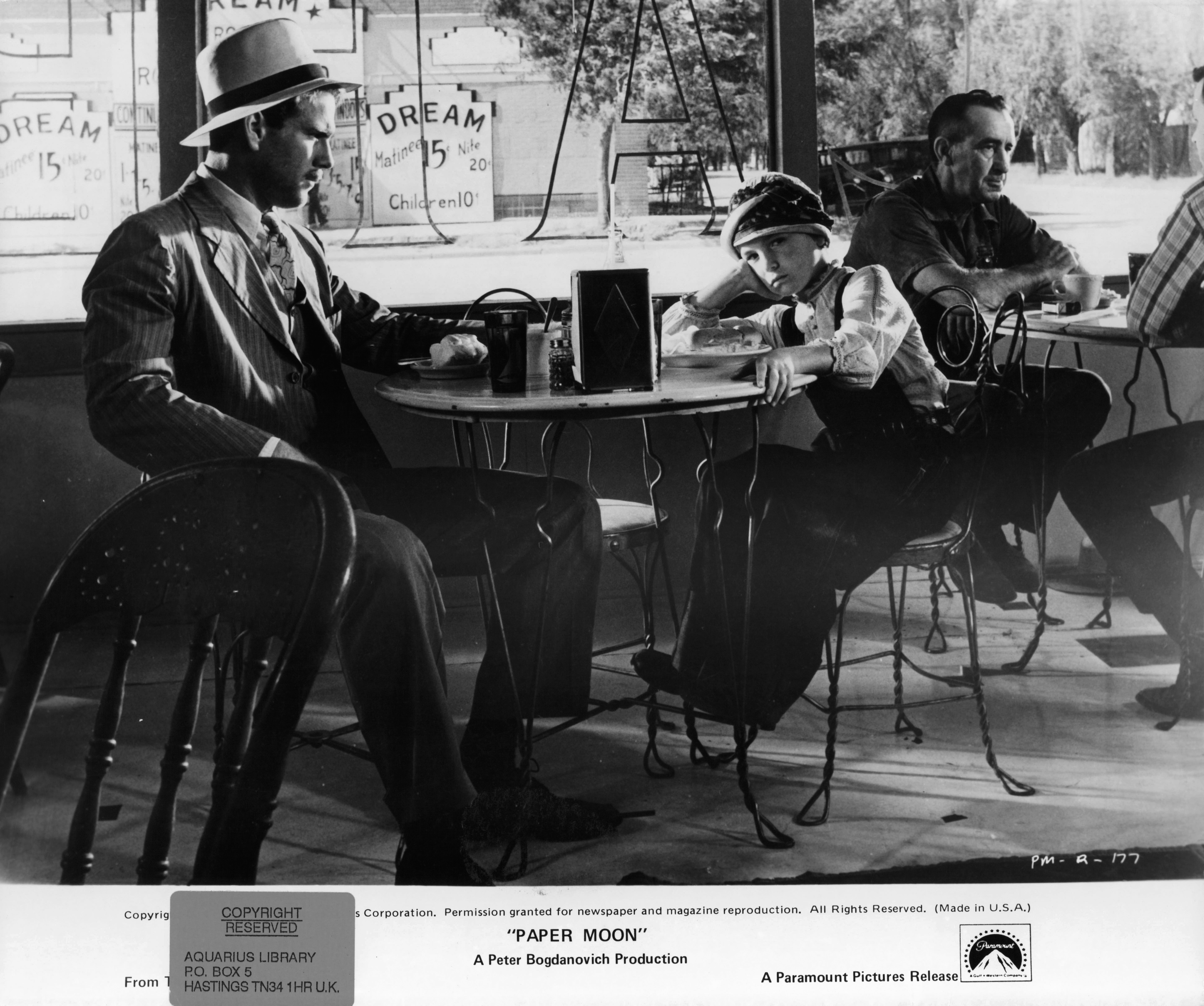 Still of Tatum O'Neal and Ryan O'Neal in Paper Moon (1973)