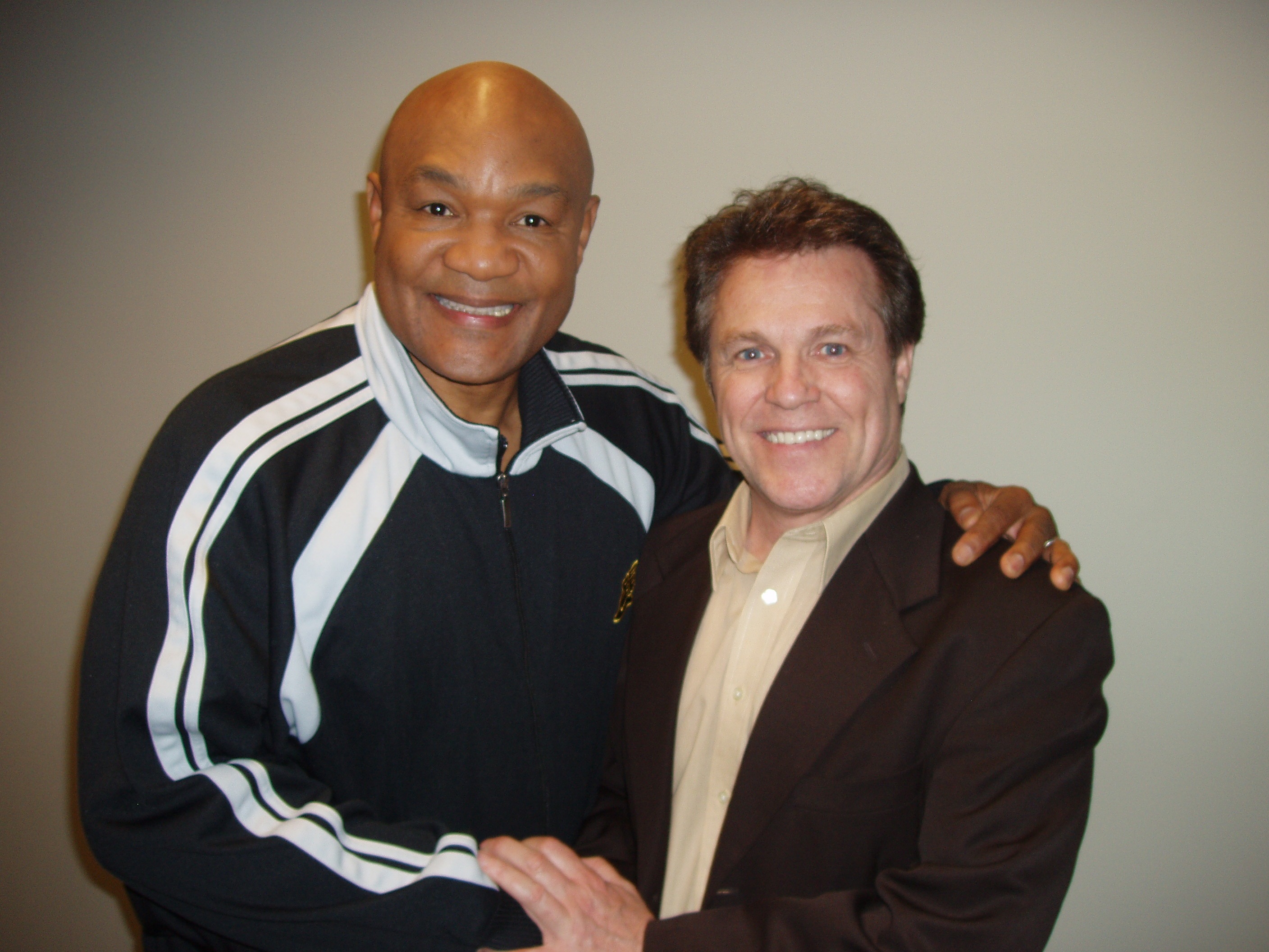 George Foreman and Dennis O'Neill