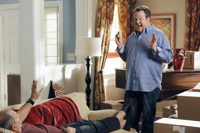 Still of Ed O'Neill and Eric Stonestreet in Moderni seima (2009)