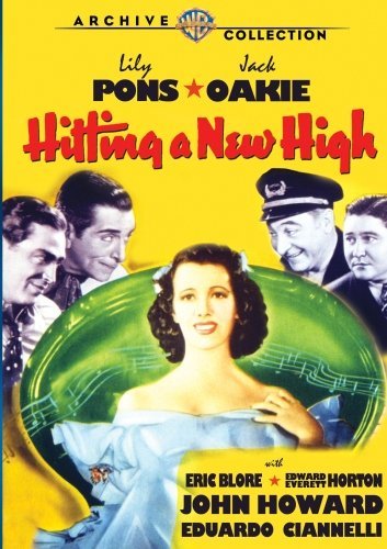 Edward Everett Horton, Eric Blore, John Howard, Jack Oakie and Lily Pons in Hitting a New High (1937)