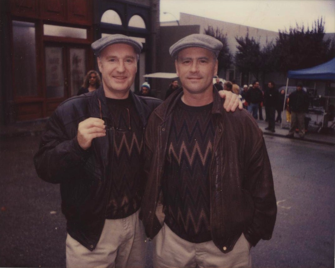 With my Stunt Driver Double on John Doe. A strange little Set in east Vancouver.