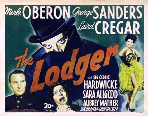 George Sanders, Laird Cregar and Merle Oberon in The Lodger (1944)