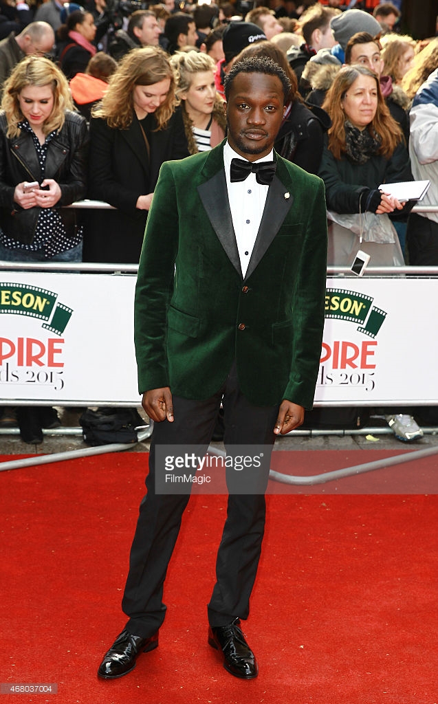 Arnold Oceng Arriving at the Empire Magazine Movie Awards 2015