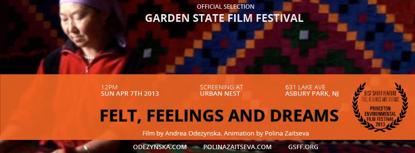 Odezynska's documentary: Felt, Feelings and Dreams
