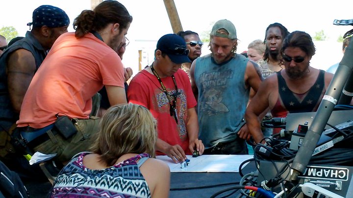 Stunt Coordinating a highway chase sequence on 