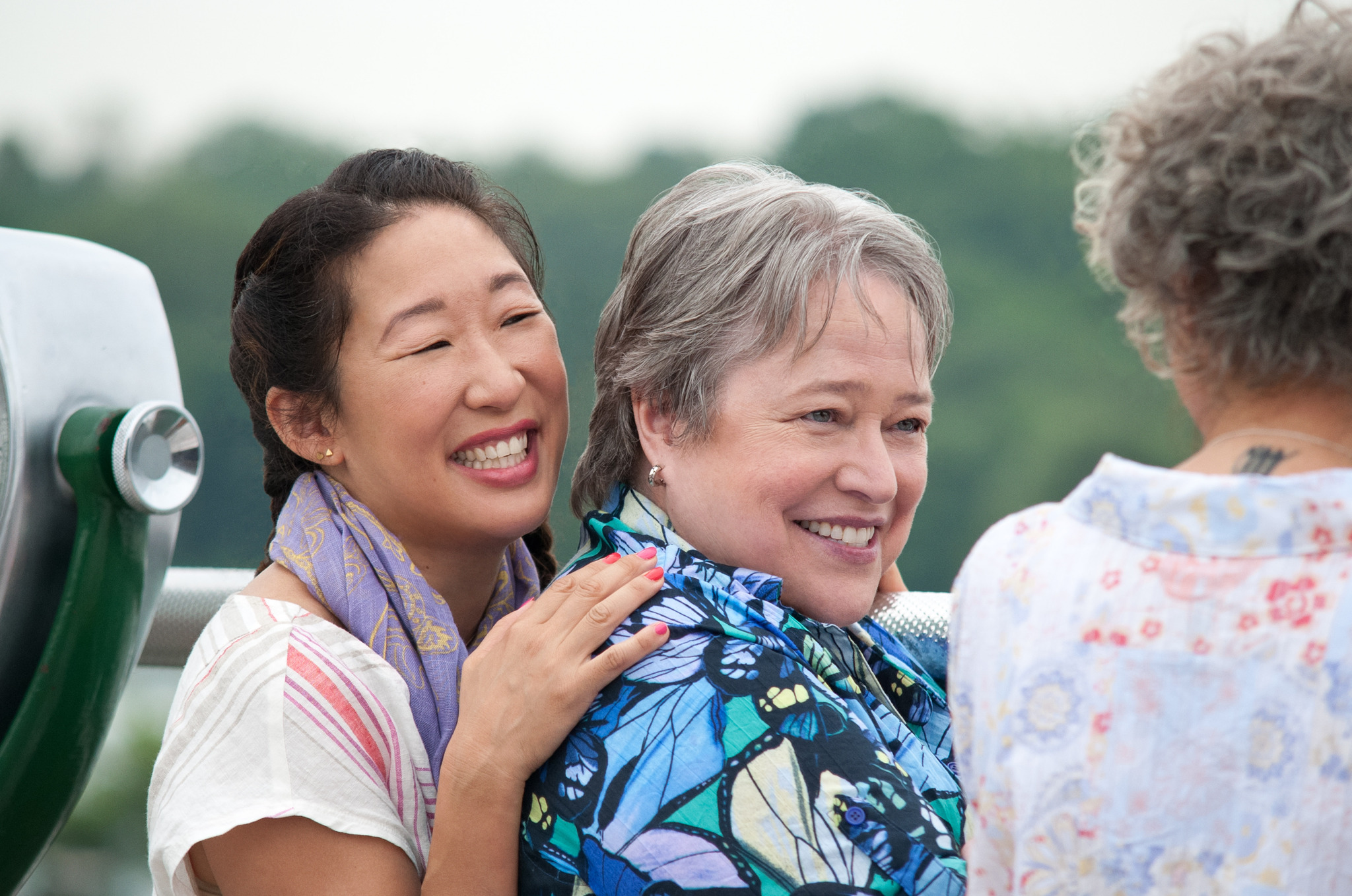 Still of Kathy Bates and Sandra Oh in Tammy (2014)