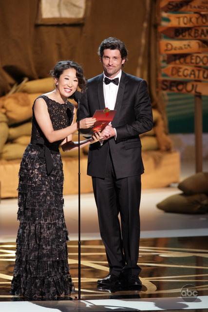 Patrick Dempsey and Sandra Oh