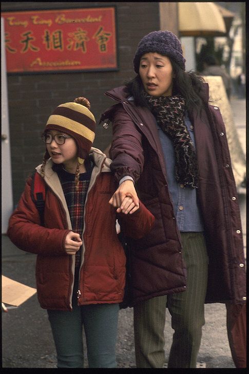 Still of Sandra Oh and Valerie Tian in Long Life, Happiness & Prosperity (2002)