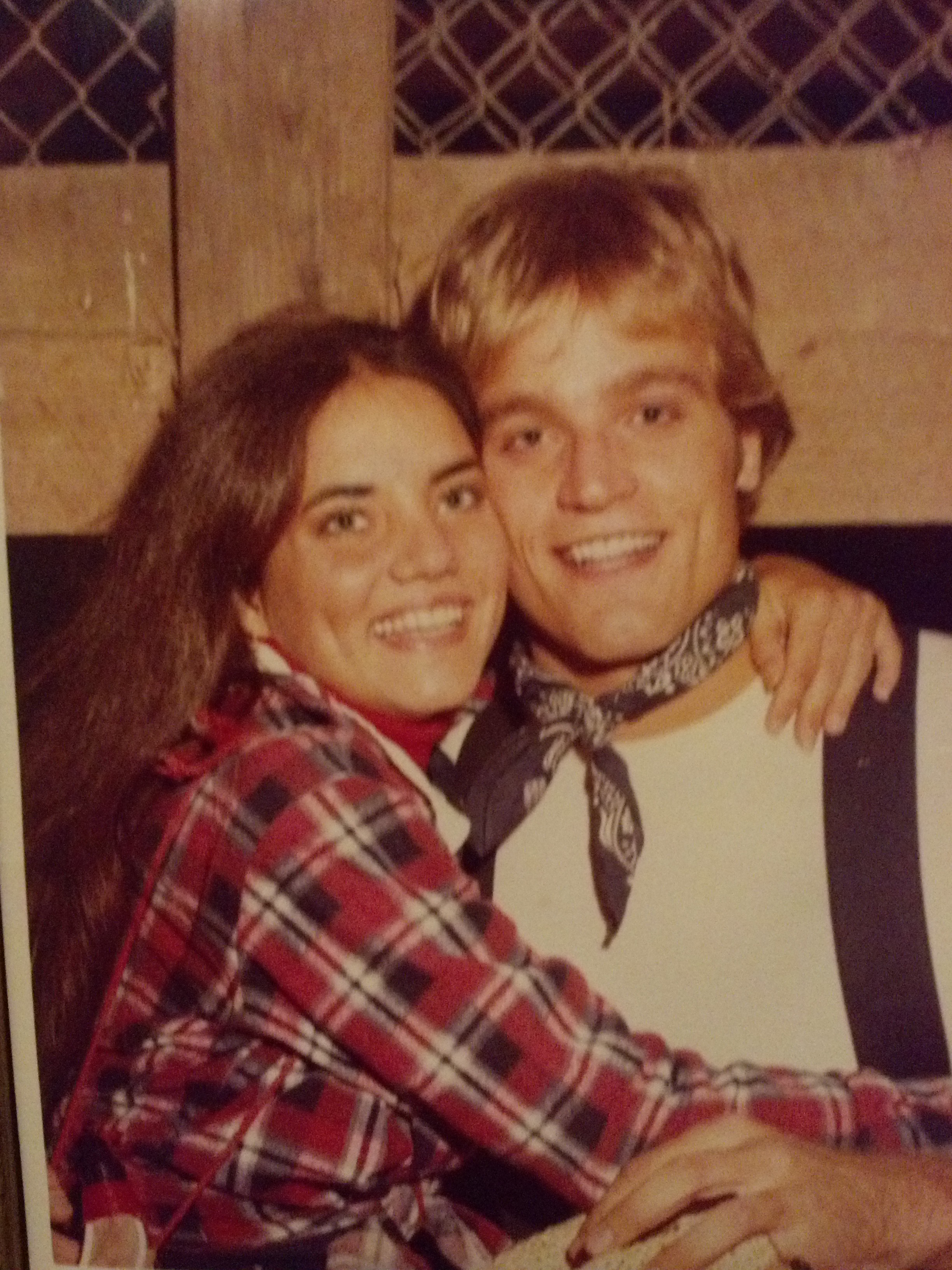 With wife Marsha - Indiana University circa 1978