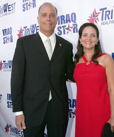Tom and wife Marsha at 2009 Iraq Star Charity Event