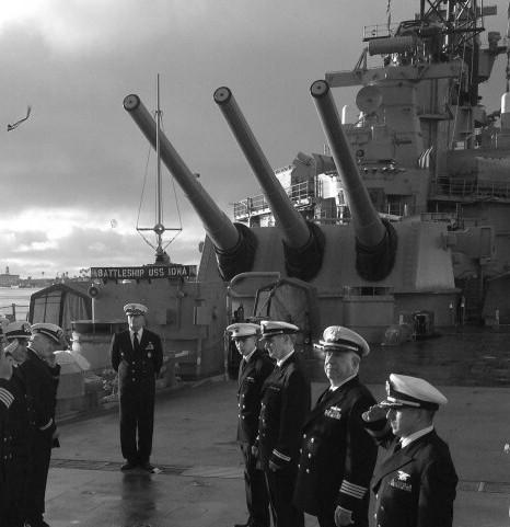 Aboard the USS Iowa