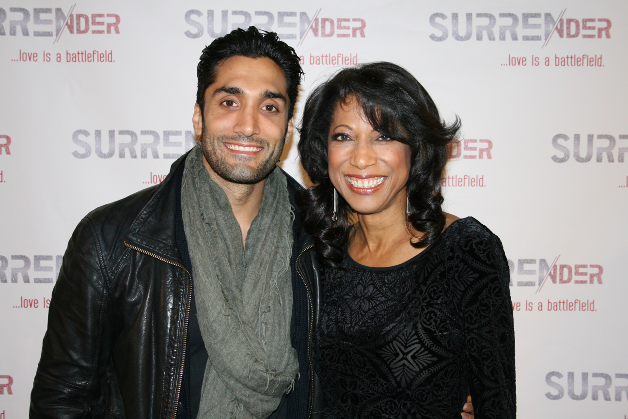 Dominic Rains and Gwendolyn Oliver at the Surrender Screening