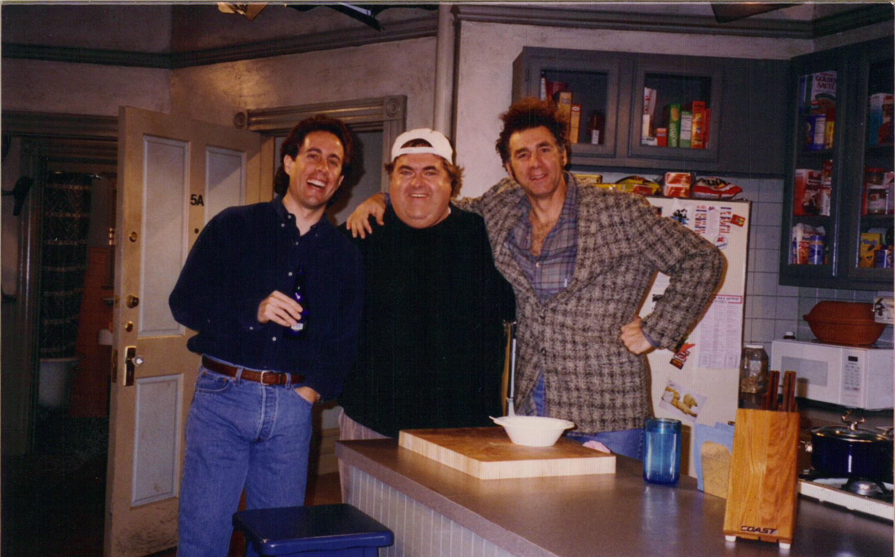 On the set of 'Seinfeld'