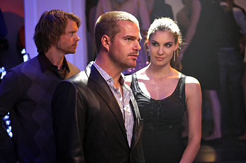 Still of Chris O'Donnell, Eric Christian Olsen and Daniela Ruah in NCIS: Los Angeles (2009)