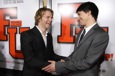 Nicholas D'Agosto and Eric Christian Olsen at event of Fired Up! (2009)