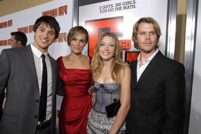 Nicholas D'Agosto, Eric Christian Olsen, Molly Sims and Sarah Roemer at event of Fired Up! (2009)
