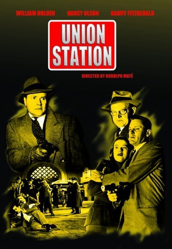 William Holden, Lyle Bettger, Barry Fitzgerald and Nancy Olson in Union Station (1950)