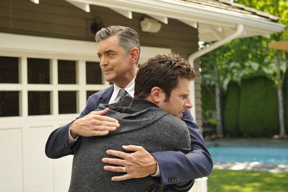 Still of Timothy Omundson and James Roday in Aiskiaregys (2006)