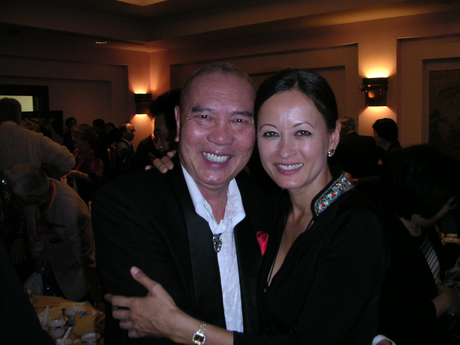 Jack Ong with Julia Nickson
