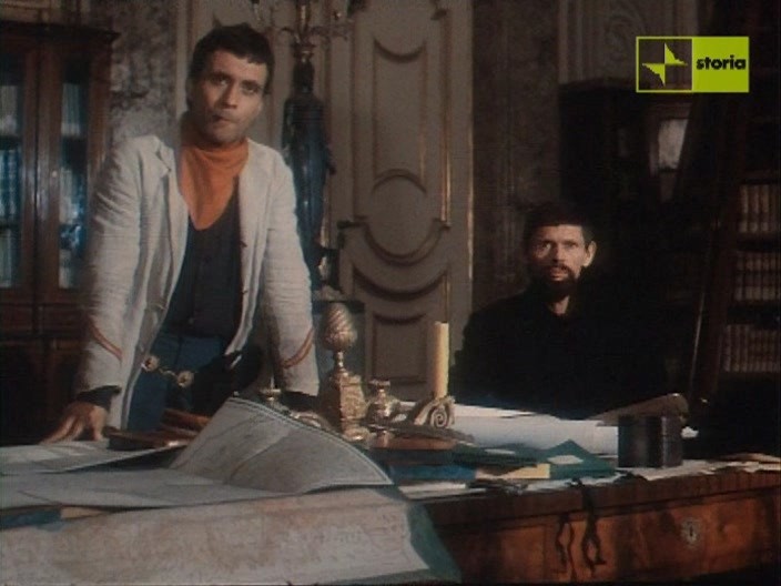 Antonio orfanò in una scena del film di Luigi Magni 