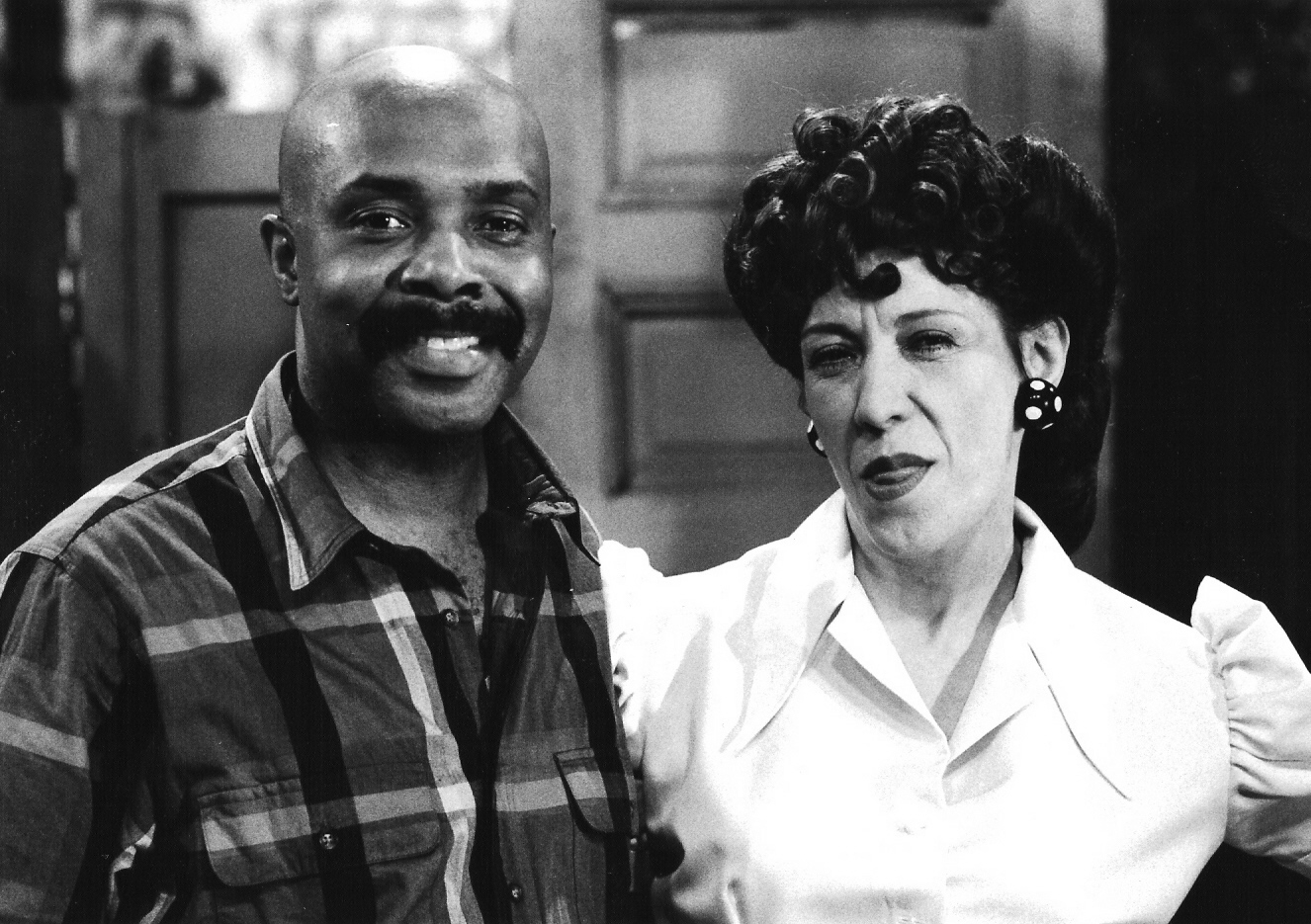 Roscoe Orman and Lily Tomlyn